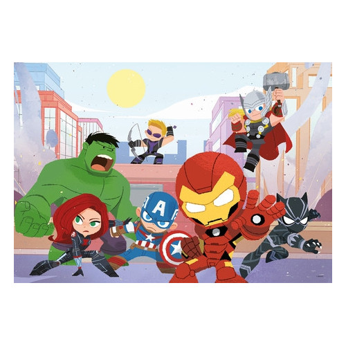 Clementoni Marvel Avengers Puzzle di contorno...