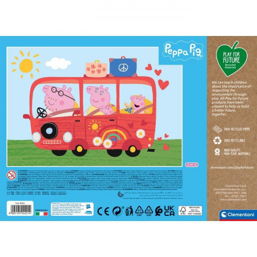 Clementoni 24221 puzzle 24 pz Cartoni