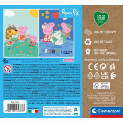 Clementoni PEPPA PIG Puzzle di contorno 40 pz Arte
