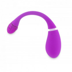 Kiiroo Esca 2 - Vibratore, Flessibile, Controllo Remoto, 5 MOD, Ricaricabile, Viola