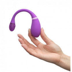 Kiiroo Esca 2 - Vibratore, Flessibile, Controllo Remoto, 5 MOD, Ricaricabile, Viola