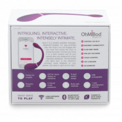 Kiiroo Esca 2 - Vibratore, Flessibile, Controllo Remoto, 5 MOD, Ricaricabile, Viola