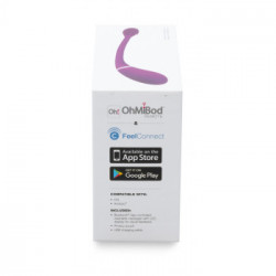 Kiiroo Esca 2 - Vibratore, Flessibile, Controllo Remoto, 5 MOD, Ricaricabile, Viola