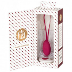 Lust Love Ball Berry - Vibratore, Uovo, Controllo Remoto, 10 MOD, Splashproof, Ricaricabile, Viola