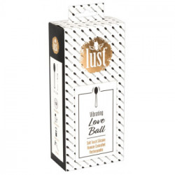 Lust Love Ball Black - Vibratore, Uovo, Controllo Remoto, 10 MOD, Splashproof, Ricaricabile, Nero