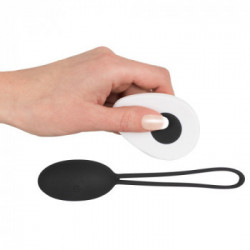 Lust Love Ball Black - Vibratore, Uovo, Controllo Remoto, 10 MOD, Splashproof, Ricaricabile, Nero