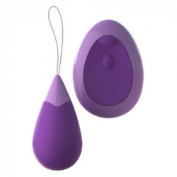 Fantasy For Her Remote Kegel Excite - Vibrator, Uovo, Controllo Remoto, 10 MOD, Ricaricabile, Viola