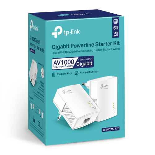TP-LINK TL-PA7017 KIT 1000 Mbit/s Collegamento...