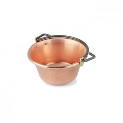 PAIOLO RAME M/ARCO LISCIO CM.30