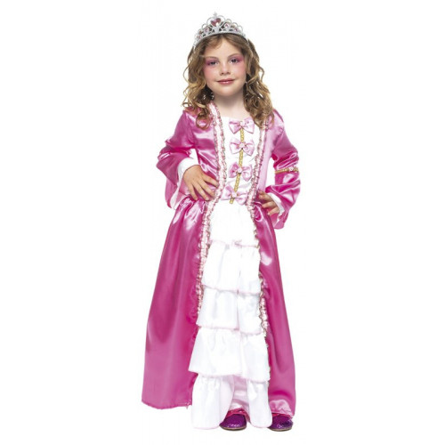 COSTUME PRINCIPESSA ROSA INF TAGLIA M