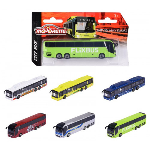 Majorette MAN City Bus cm.13 - 6 asst.