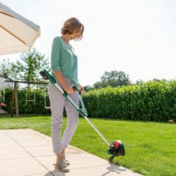 Bosch UniversalGrassCut 18-260 - Tagliabordi 18V,2,0Ah, Ø Taglio 26cm, Taglio InteliFEED, Batt. e Caricabatt. Incl.