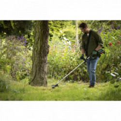 Bosch AdvancedGrassCut 36V-33 - Tagliabordi 36V, Ø Taglio 33cm, Doppio Filo, Regolazione Velocità, Senza Batt. e Caricabatt.