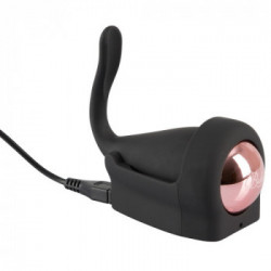 Beloù DV Black - Uovo Vibrante,Doppia Stimolazione, 4 MOD, Telecomando, Impermeabile, Ricaricabile, Nero