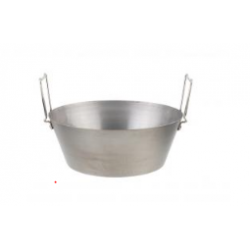 LAR - Pentola Friggitrice, Ferro, Senza Cestello, 34 cm