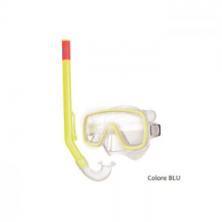 SET MASCHERA+BOCCAGLIO TROPEA BLU M