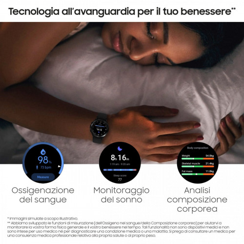 Samsung Galaxy Watch4 Classic Smartwatch Ghiera...