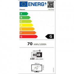 Hisense 50E79HQ - Smart TV 50 pollici Qled 4K UHD