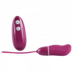 Sweet Smile Berry Vibe - Vibratore , Uovo Punto G, Controllo Remoto, 7 MOD, Richiede Batterie, Viola