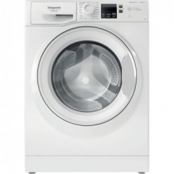 Hotpoint NFR428W IT - Lavatrice a Caricamento Frontale, 8 Kg, 1200 Giri/min, Bianco, Classe C 