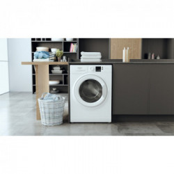 Hotpoint NFR428W IT - Lavatrice a Caricamento Frontale, 8 Kg, 1200 Giri/min, Bianco, Classe C 