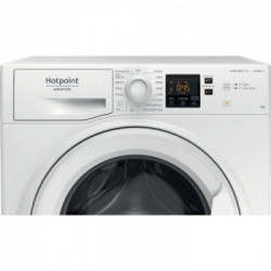 Hotpoint NFR428W IT - Lavatrice a Caricamento Frontale, 8 Kg, 1200 Giri/min, Bianco, Classe C 