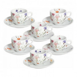 Set tazzine caffÃÂ¨ Andrea Fontebasso AJ085012451 ATOLLO con piattino Fl