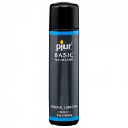 Pjur Basic Waterbased - Lubrificante senza Aroma, 100 ml