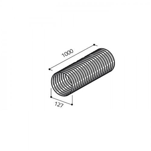 Elica TUBO ROTONDO FLESS. 1000 mm - Tubo...