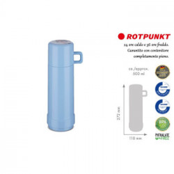 THERMOS ROTPUNKT C/M AZZ. 60 LT.0,5