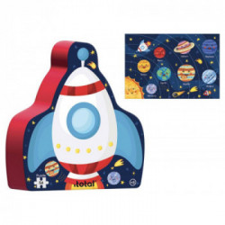 Puzzle anni 5+, 49 pezzi SPACE ADVENTURE