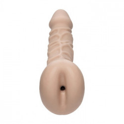 DocJohnson The Mangina Vanilla - Masturbatore a Forma di Pene, Realistico, Color Pelle, Senza Vibrazione