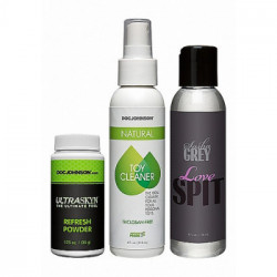 DocJohnson Sasha Grey 5 Piece Collection Flesh - Masturbatore, Set 5 pezzi, Vari Orifizi, Color Pelle, Realistico, Senza