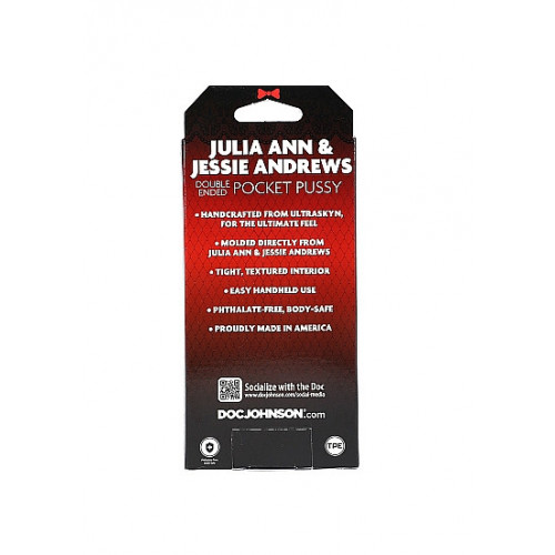 DocJohnson Andrews & JAnn Double Pocket Pussy -...