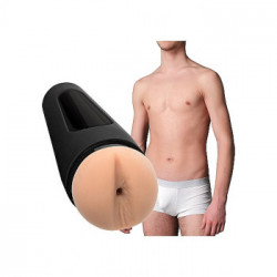 DocJohnson Twink Ultraskyn Stroker Ass - Masturbatore a forma di Ano, color Pelle, Realistico, Stimolante