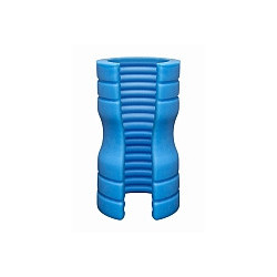 DocJohnson Silicone Stroker Blue - Masturbatore, Senza Vibrazione, Stimolante, Blu