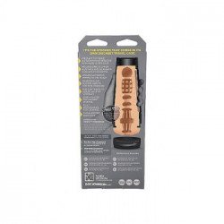 DocJohnson GOSM Ultraskin Stroker Pussy - Masturbatore a Forma di Vagina, Senza Vibrazione, Contenitore Aspirante