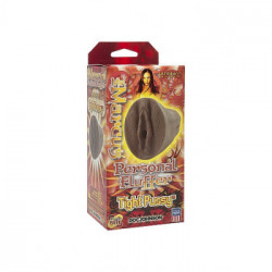 DocJohnson Mr. Marcus Personal Fluffer - Masturbatore a Forma di Vagina, Stimolante, Portatile, senza Vibrazioni