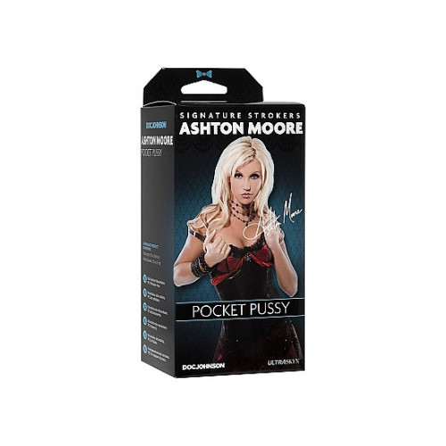 DocJohnson Ashton Moore Ultraskyn Pocket Pussy...