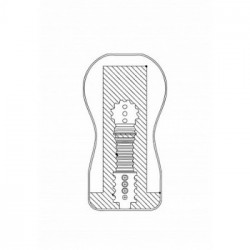 Shots Easy Rider Mouth - Masturbatore a Forma di Bocca, Senza Vibrazione