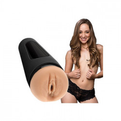 DocJohnson Remy LaCroix Ultraskyn Stroker Pussy - Masturbatore a Forma di Vagina, Senza Vibrazione, Contenitore Aspirante