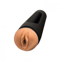 DocJohnson Faye Reagan Ultraskyn Stroker Pussy - Masturbatore a Forma di Vagina,Senza Vibrazione, Contenitore Aspirante