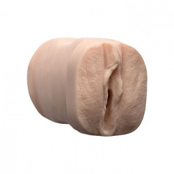 DocJohnson Cherie DeVille Ultraskyn Pocket Pussy - Masturbatore a Forma di Vagina, Realistico, Color Pelle, Senza Vibrazione