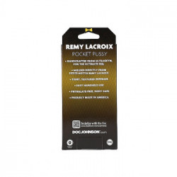 DocJohnson Remy Lacroix Ultraskyn Pocket Pussy - Masturbatore a Forma di Vagina, Realistico, Color Pelle, Senza Vibrazione