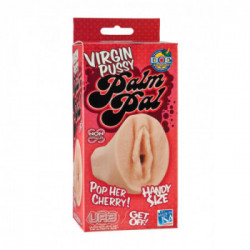 DocJohnson Virgin Pussy - Masturbatore a Forma di Vagina, Realistico, Color Pelle, Senza Vibrazione