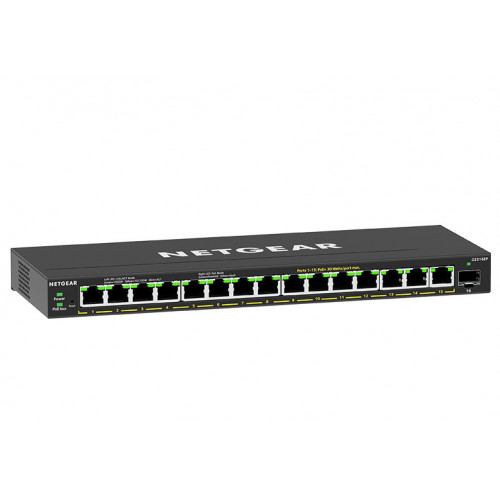 Netgear GS316EP-100PES switch di rete Gestito...