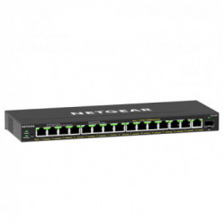 Netgear GS316EP-100PES switch di rete Gestito Supporto Power over Ethernet (PoE) Nero