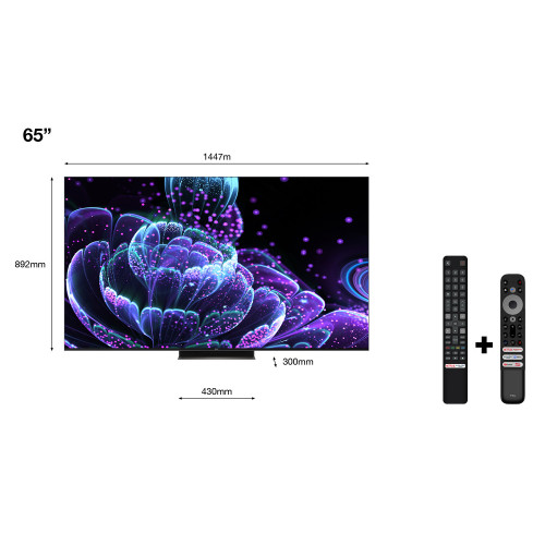 TCL Serie C83 Mini LED 65" 65C835 audio Onkyo...