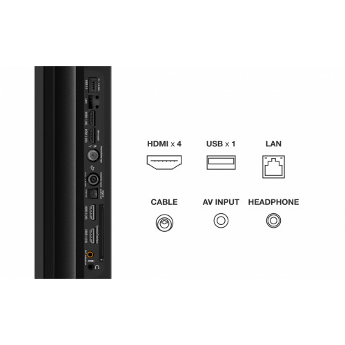 TCL Serie C83 Mini LED 65" 65C835 audio Onkyo...