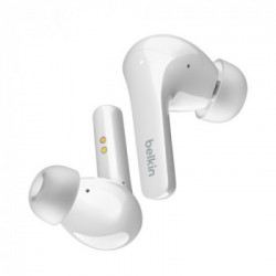 Belkin SOUNDFORM Flow Auricolare Wireless In-ear Musica e Chiamate USB tipo-C Bluetooth Bianco